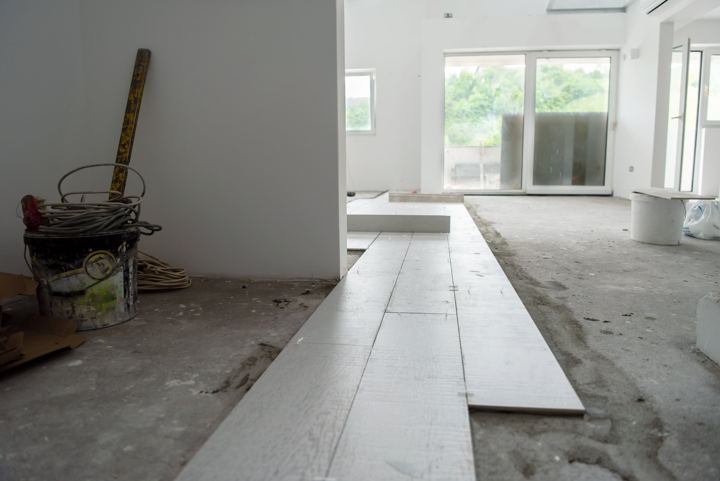 Interior Renovation in Progress